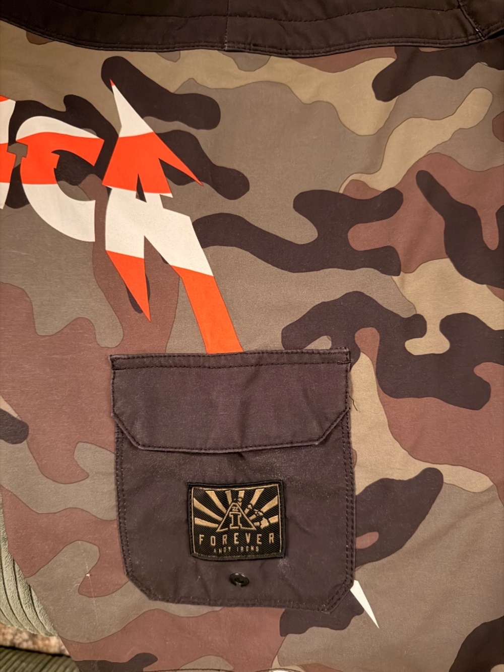 Rare Billabong Andy Irons Metallica Camo Boardshorts